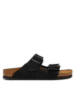 Birkenstock: Чёрные шлёпанцы 