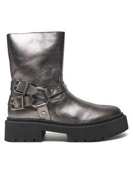 Steve Madden: Серые ботинки 