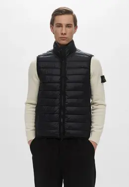 Stone Island: Синий жилет 