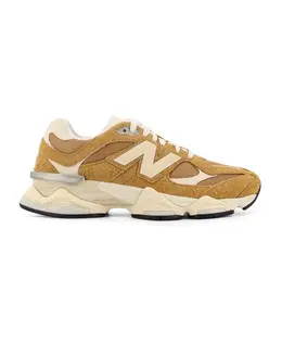 New Balance: Коричневые кроссовки 