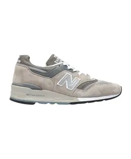 New Balance: Бежевые кроссовки 