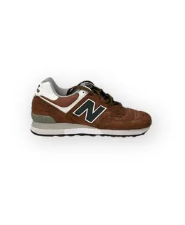 New Balance: Коричневые кроссовки  576