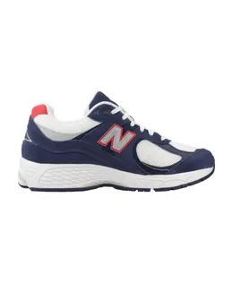 New Balance: Синие кроссовки 