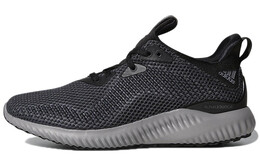 Adidas: Серые кроссовки 