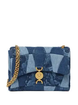 Versace: Голубая сумка 
