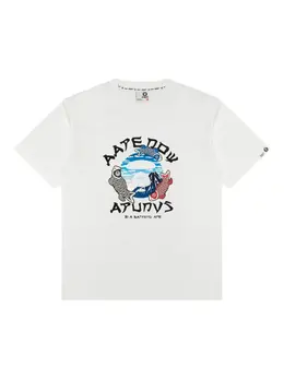 AAPE BY *A BATHING APE®: Футболка с принтом 