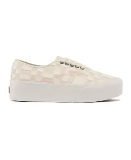 Vans: Бежевые кроссовки 