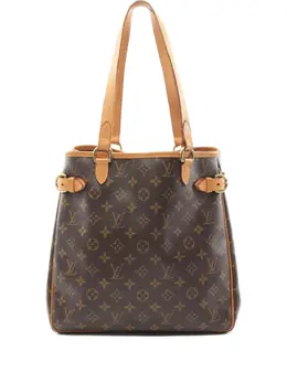 Louis Vuitton Pre-Owned: Коричневая сумка-шоппер 