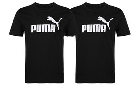 PUMA: Чёрная футболка 