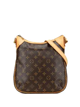 Louis Vuitton Pre-Owned: Коричневая сумка через плечо 