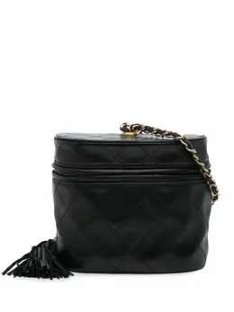 CHANEL Pre-Owned: Чёрная сумка 