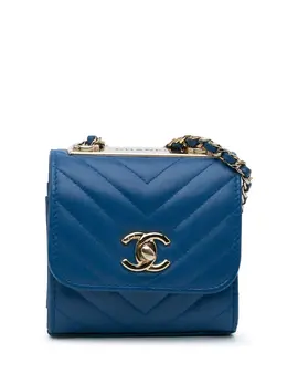 CHANEL Pre-Owned: Голубой кошелёк 