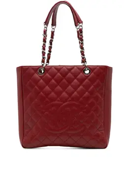 CHANEL Pre-Owned: Красная сумка-шоппер 