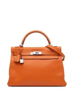 Hermès Pre-Owned: Оранжевая сумка 
