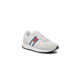 Tommy Jeans: Белые кроссовки 