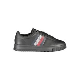 Tommy Hilfiger: Чёрные кроссовки 