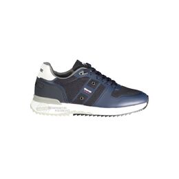 Blauer: Синие кроссовки 
