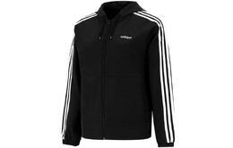 Adidas: Чёрная куртка 