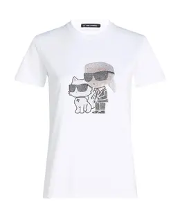Karl Lagerfeld: Белая футболка 