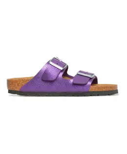 Birkenstock: Блестящие сандалии 