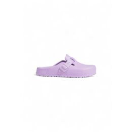 Birkenstock: Фиолетовые сандалии 