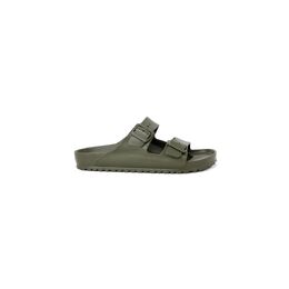 Birkenstock: Зелёные сандалии 