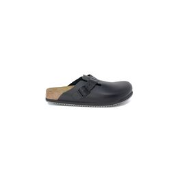 Birkenstock: Чёрные сандалии 