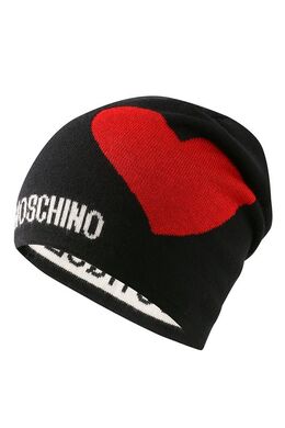 Moschino boutique: Чёрная шапка 