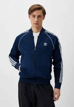 adidas Originals: Синяя толстовка 