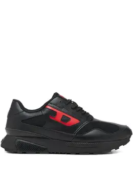 Diesel: Чёрные кроссовки 