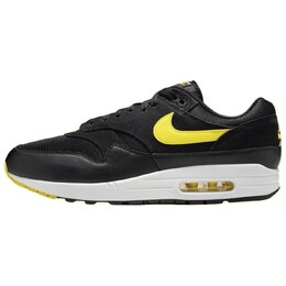 Nike: Чёрные кроссовки  Air Max 1