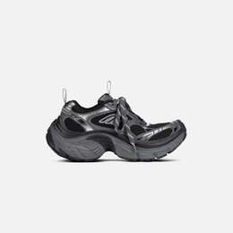 Balenciaga: Чёрные кроссовки 