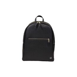 Armani Exchange: Чёрный рюкзак 