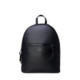 Armani Exchange: Чёрный рюкзак 
