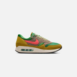 Nike: Зелёные кроссовки  Air Max 1