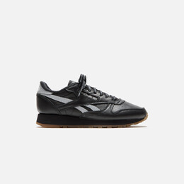 Reebok: Чёрные кроссовки  Classic Leather