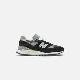 New Balance: Чёрные кроссовки 