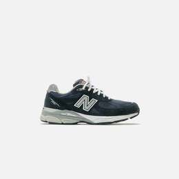 New Balance: Чёрные кроссовки  990