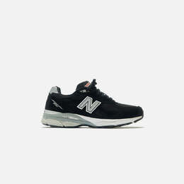 New Balance: Чёрные кроссовки  990