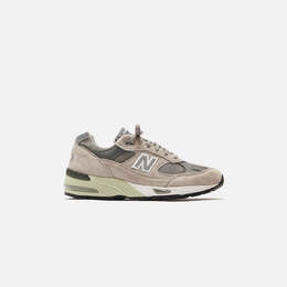 New Balance: Белые кроссовки  991