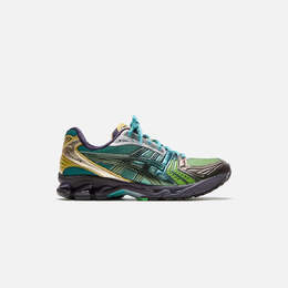 Asics: Зелёные кроссовки  Gel-Kayano 14