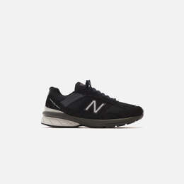 New Balance: Чёрные кроссовки 