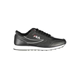 Fila: Чёрные кроссовки 