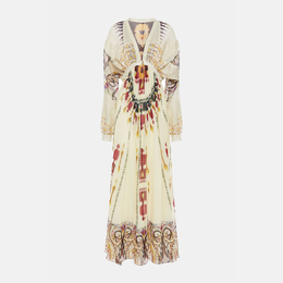 Etro: Многоцветное платье 