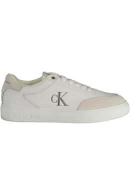 Calvin Klein: Белые кроссовки 