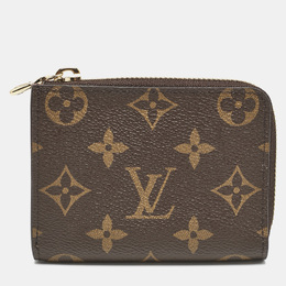 Louis Vuitton: Коричневый кошелёк 