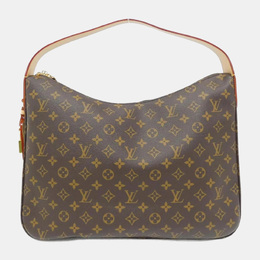 Louis Vuitton: Коричневая сумка 