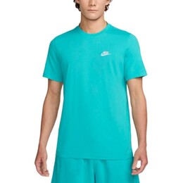 Nike: Синяя футболка 