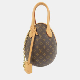 Louis Vuitton: Коричневая сумка 