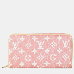 Louis Vuitton: Розовый кошелёк  Zippy